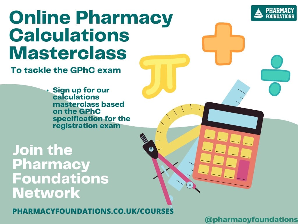 🧮 Pharmacy Calculations Masterclass