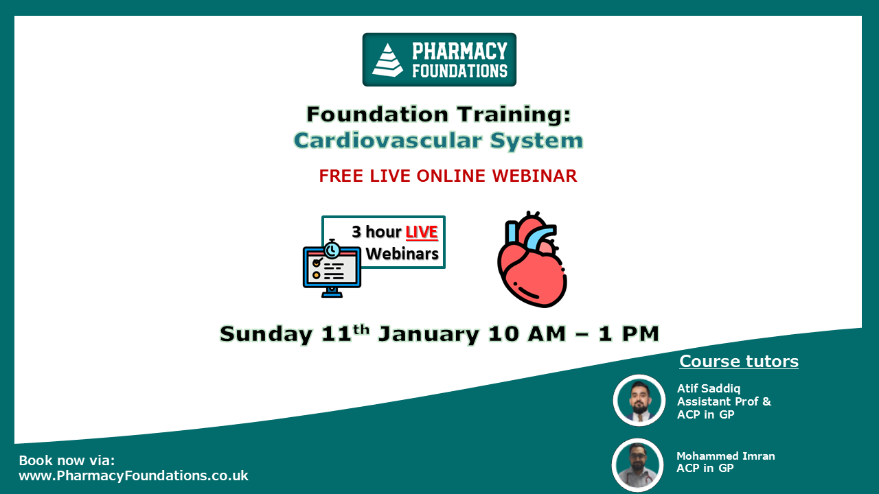 🔥 FREE LIVE ONLINE MASTERCLASS: Cardiovascular System | 10 AM – 1 PM | Sunday 11 January 2026